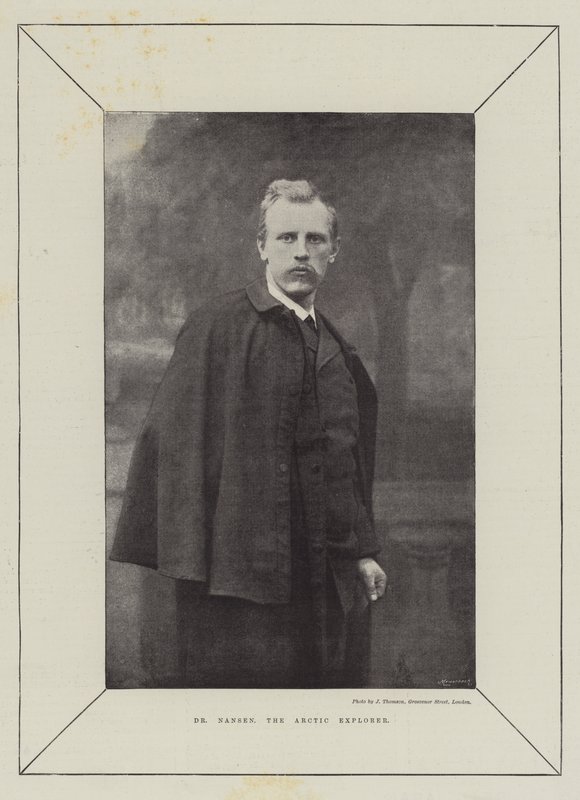 Dr. Nansen, the Arctic Explorer by English Photographer