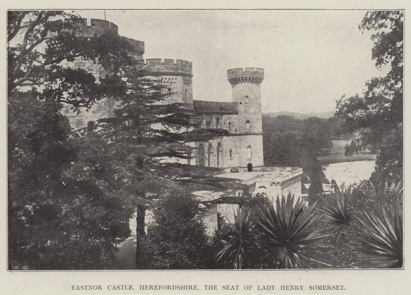 Eastnor Castle, Herefordshire, the Seat of Lady Henry Somerset by English Photographer