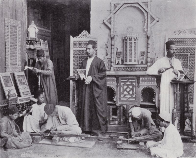 Egypt: A Mushrebieh Workshop by English Photographer