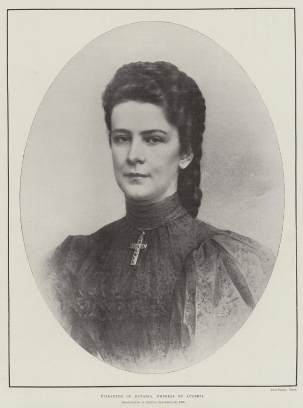 Elizabeth of Bavaria, Empress of Austria by English Photographer
