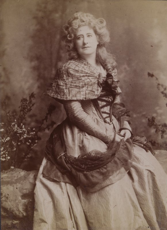 Ellen Terry as Clarisse in Robespierre, Lyceum Theatre by English Photographer
