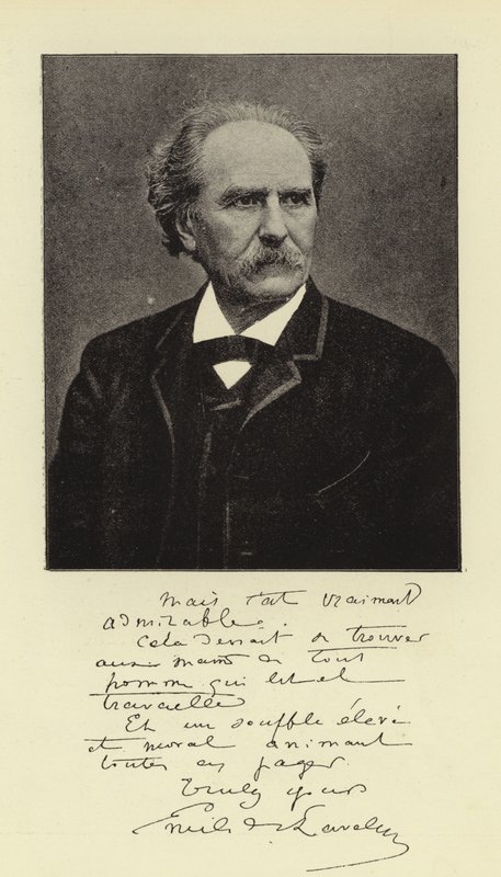 Emile de Laveleye by English Photographer