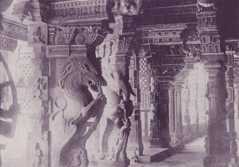 Entrance to the Golden Lily Tank, Madurai by English Photographer