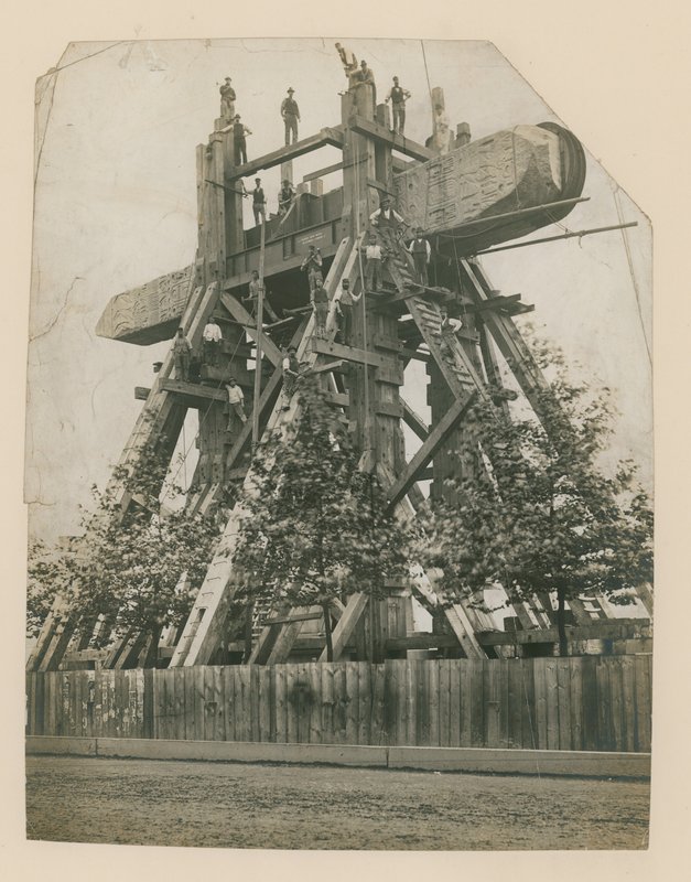Erecting Cleopatra