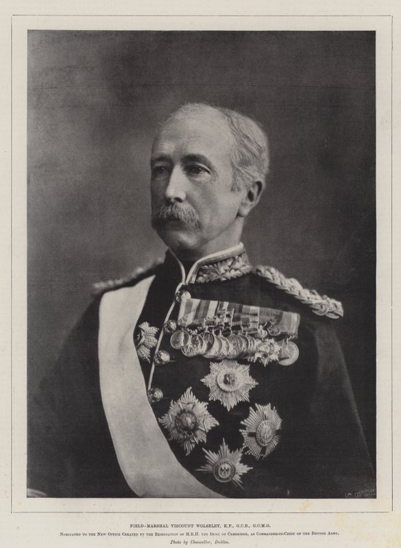 Field-Marshal Viscount Wolseley by English Photographer