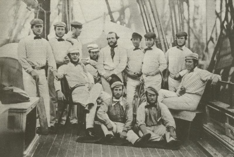 First English cricket team to go to America, 7 September 1859 by English Photographer