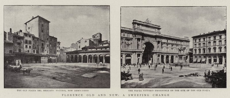 Florence Old and New, a Sweeping Change by English Photographer