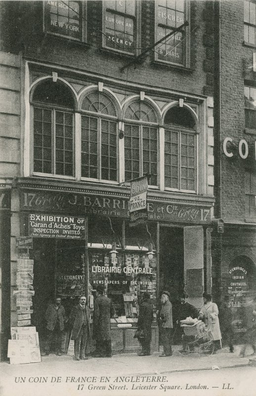 French Bookshop, 17 Green Street, Leicester Square, London by English Photographer