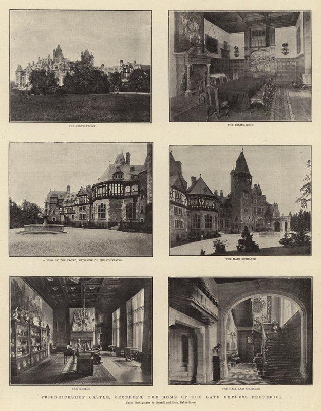 Friedrichshof Castle, Cronberg, the Home of the Late Empress Frederick by English Photographer