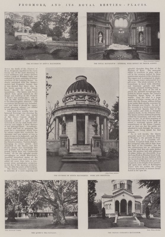 Frogmore, and its Royal Resting-Places by English Photographer