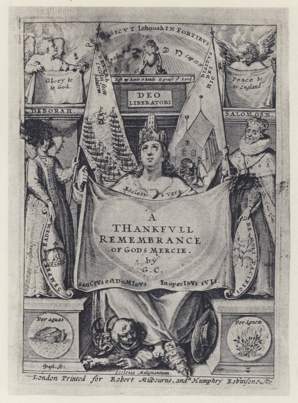 G Carleton, A Thankfull Remembrance, R Mylbourn and H Robinson 1624 by English Photographer