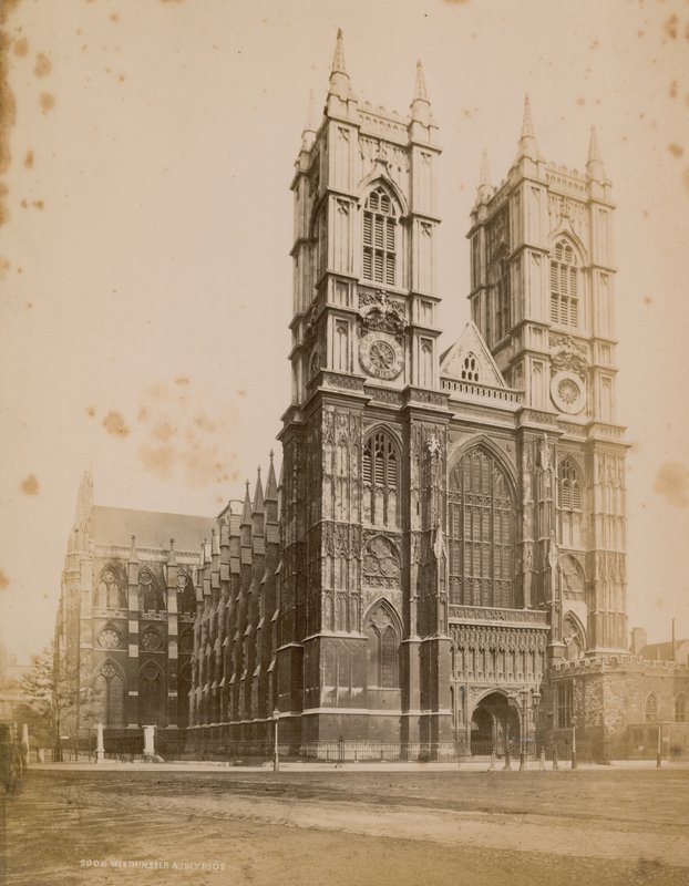 General view of Westminster Abbey by English Photographer