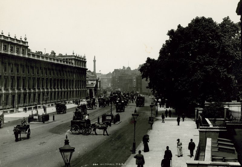 General View of Whitehall by English Photographer
