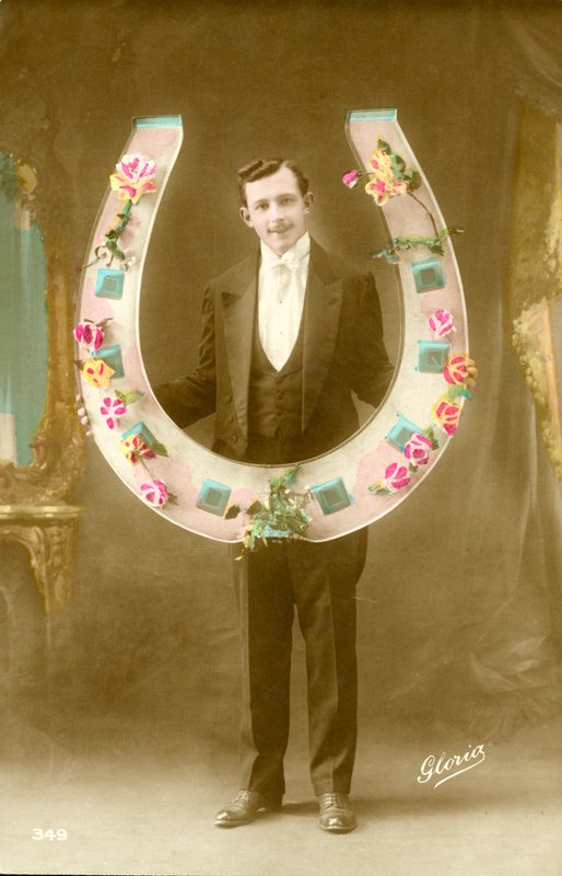 Glamour Postcard by English Photographer