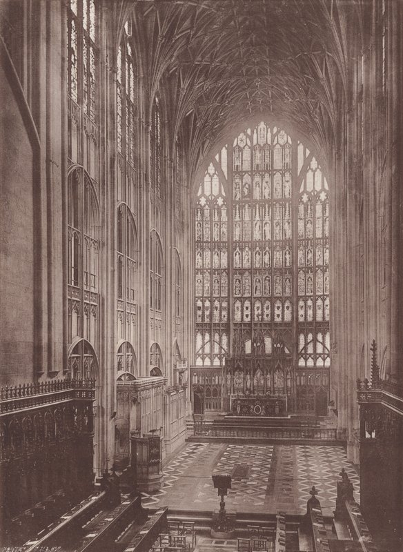 Gloucester: The Cathedral, Choir East by English Photographer
