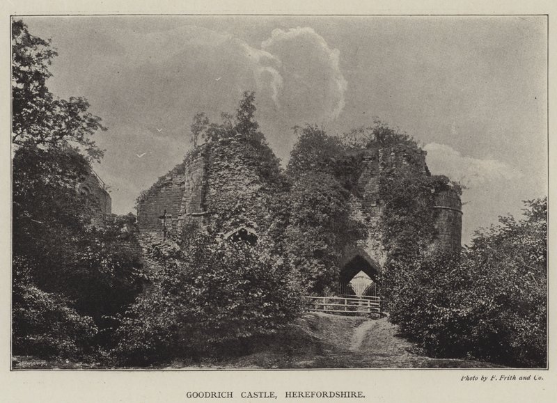 Goodrich Castle, Herefordshire by English Photographer
