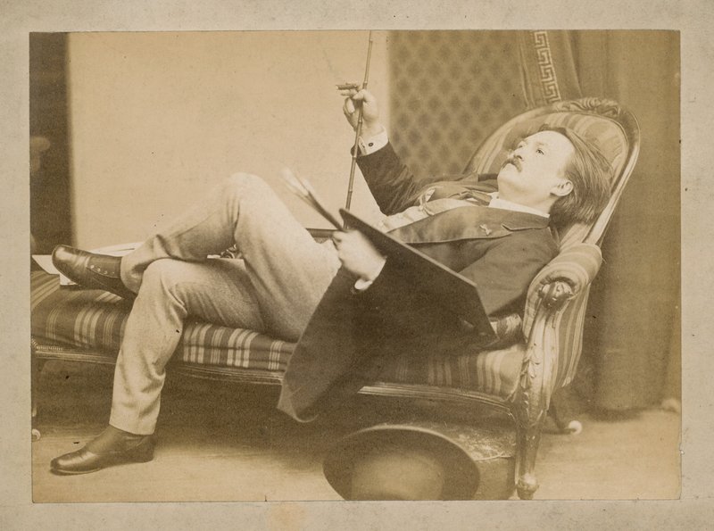Gustave Doré, circa 1860 by English Photographer
