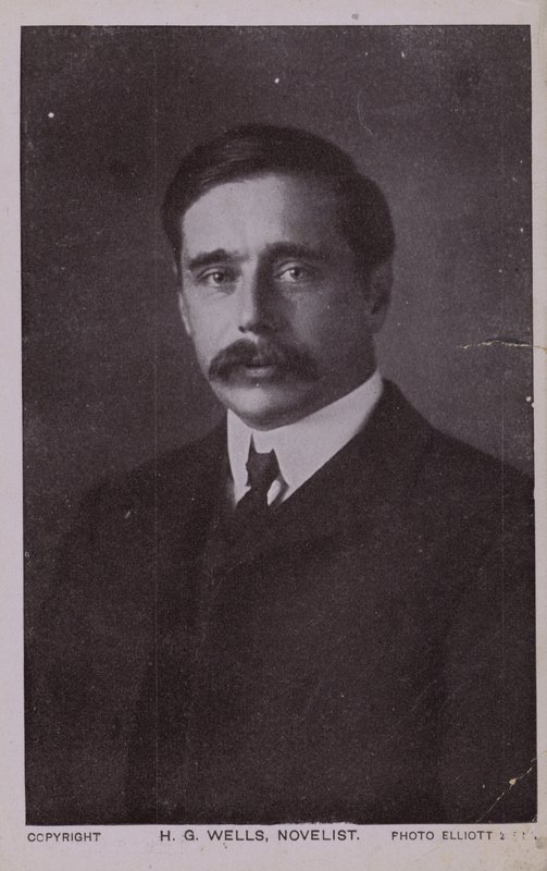 H G Wells by English Photographer
