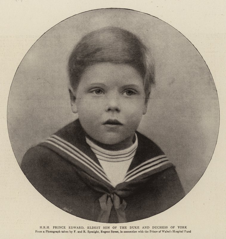 H R H Prince Edward, Eldest Son of the Duke and Duchess of York by English Photographer