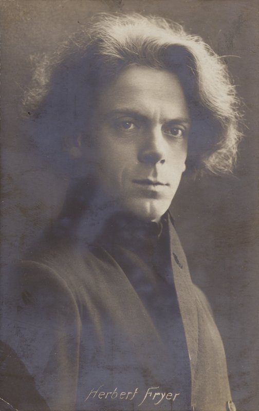 Herbert Fryer, English composer and pianist (1877-1957) by English Photographer