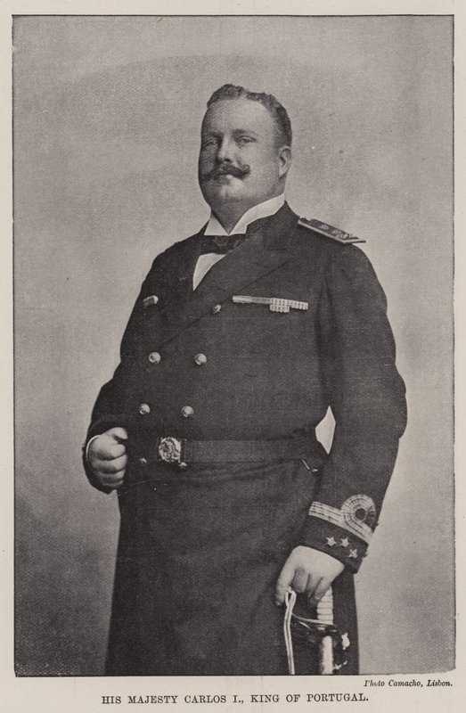His Majesty Carlos I, King of Portugal by English Photographer