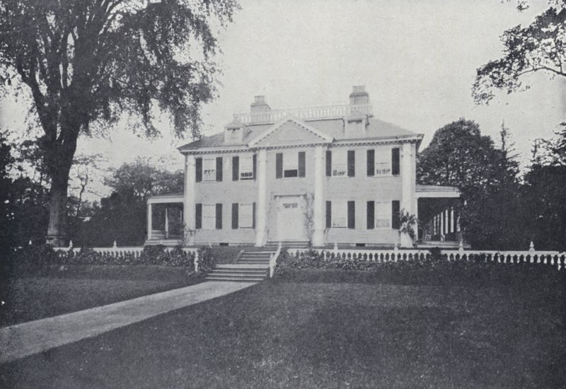 Home of Henry Wadsworth Longfellow, Cambridge, Massachusetts by English Photographer
