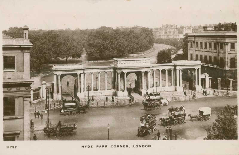 Hyde Park Corner, London by English Photographer