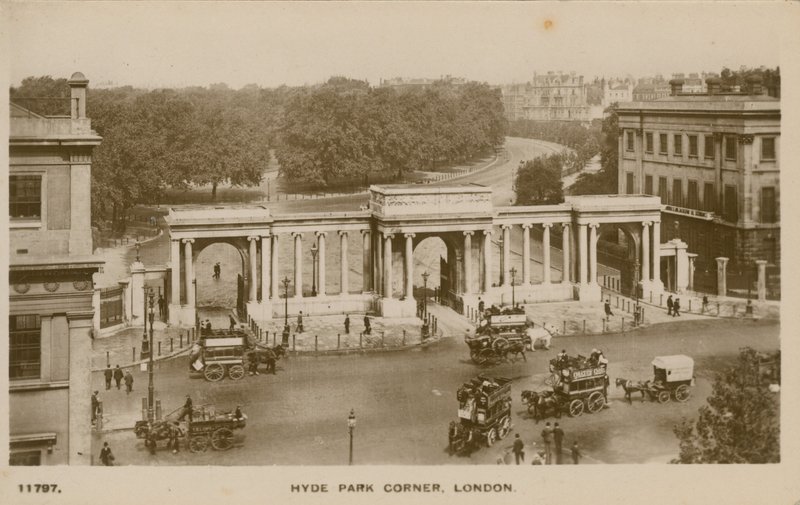 Hyde Park Corner, London by English Photographer