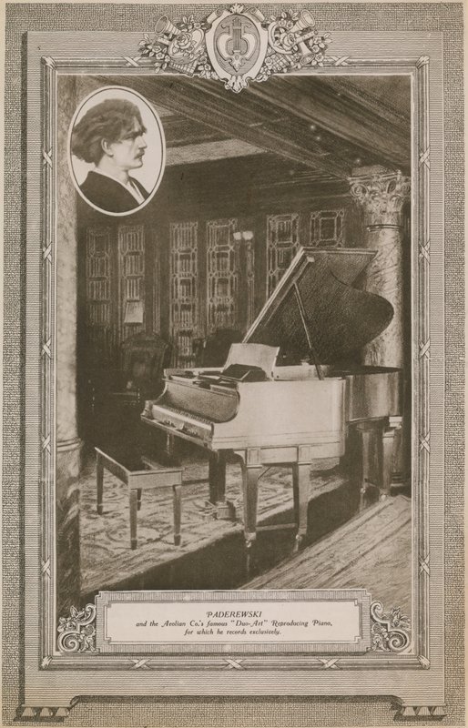 Ignacy Jan Paderewski and the Aeolian Company