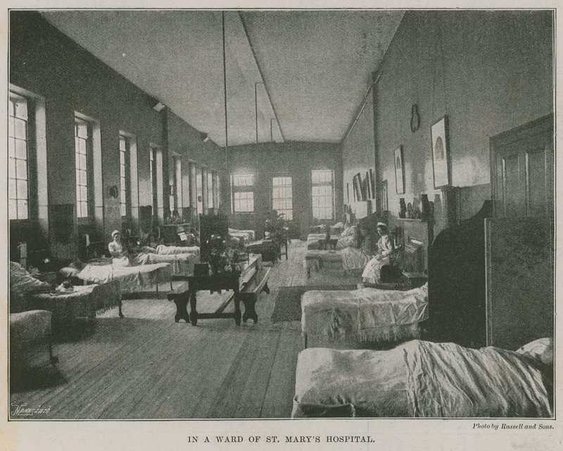 In a ward of St Mary