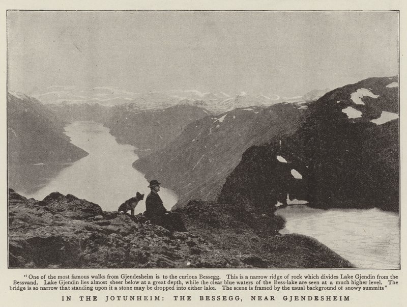 In the Jotunheim, the Bessegg, near Gjendesheim by English Photographer