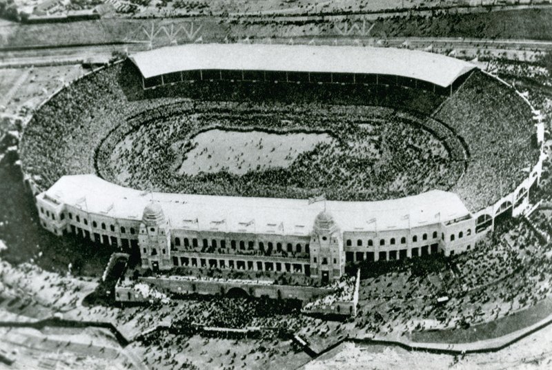 Invasion of the Stadium for the First Wembley Cup Final, 1923 by English Photographer