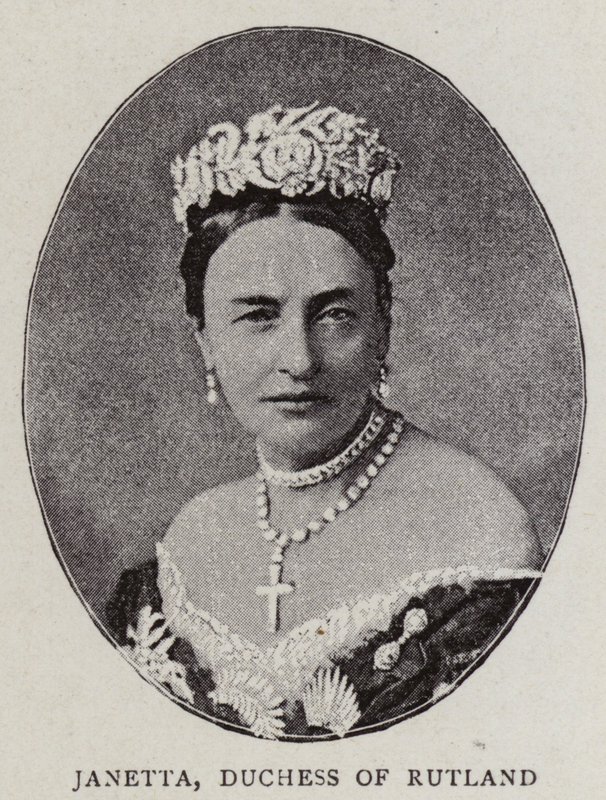 Janetta, Duchess of Rutland by English Photographer