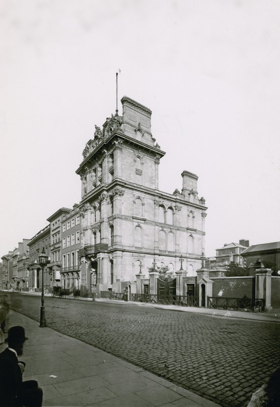 Junior Naval and Military Club, London by English Photographer