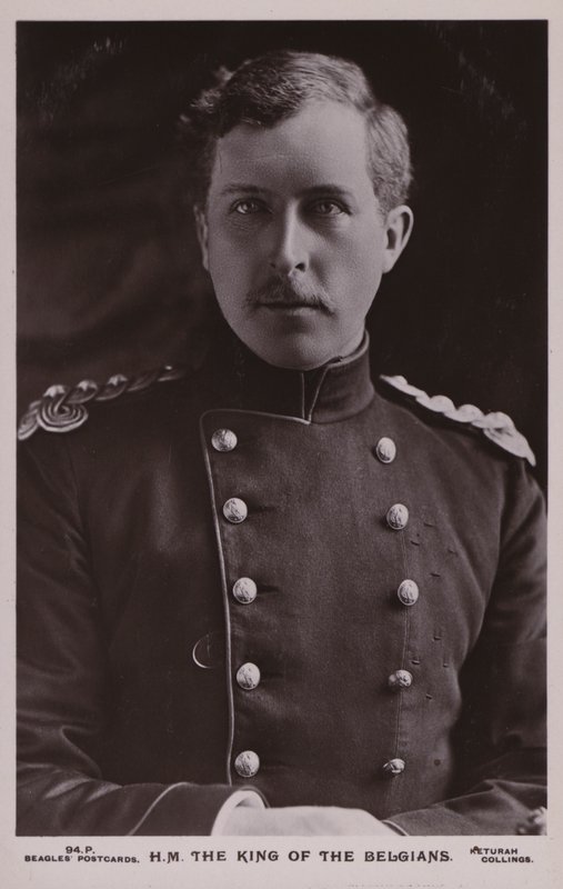 The King Of The Belgians by English Photographer