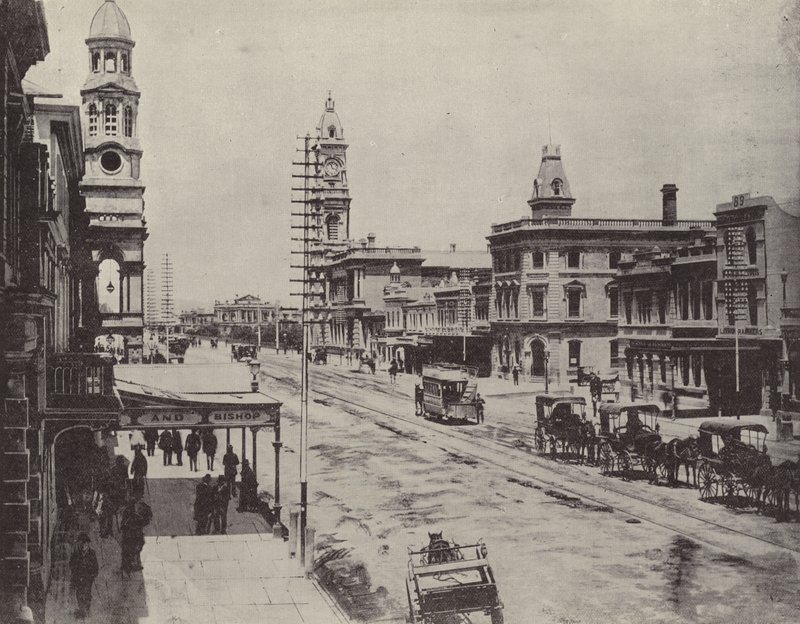 King William Street, Adelaide by English Photographer