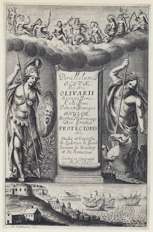 L de Gand, Parallelum Olivae, R I 1656 by English Photographer