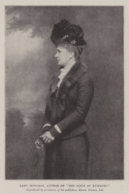 Lady Hodgson, Author of The Siege of Kumassi by English Photographer