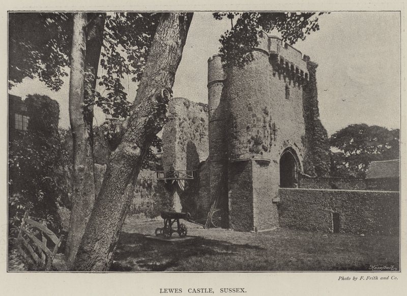 Lewes Castle, Sussex by English Photographer
