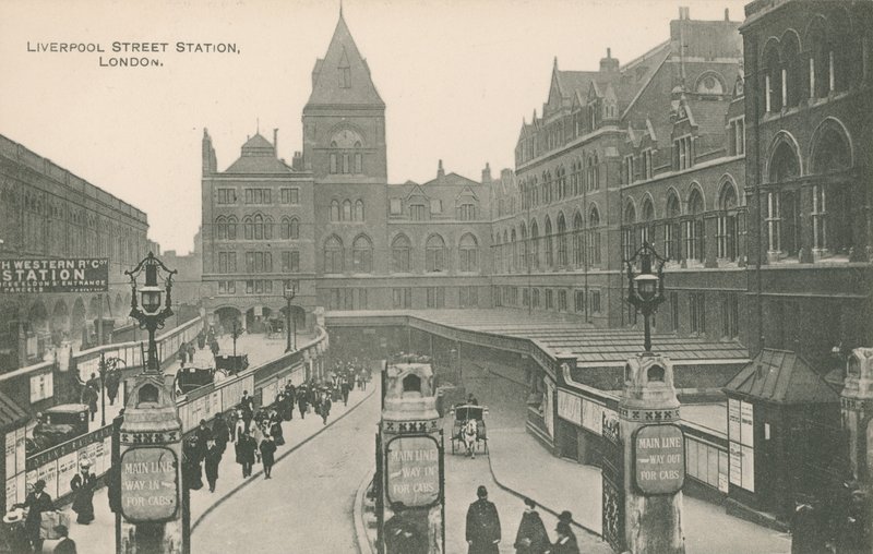 Liverpool Street Station, London by English Photographer