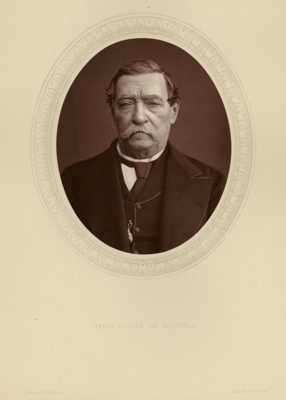 Lord Napier of Magdala by English Photographer