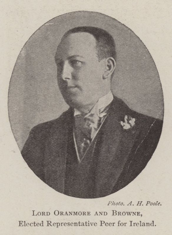 Lord Oranmore and Browne, Elected Representative Peer for Ireland by English Photographer