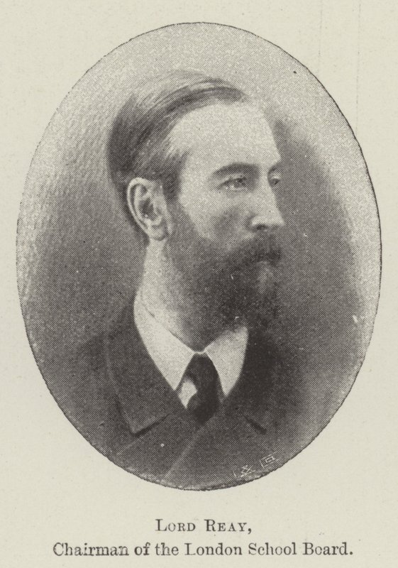 Lord Reay, Chairman of the London School Board by English Photographer