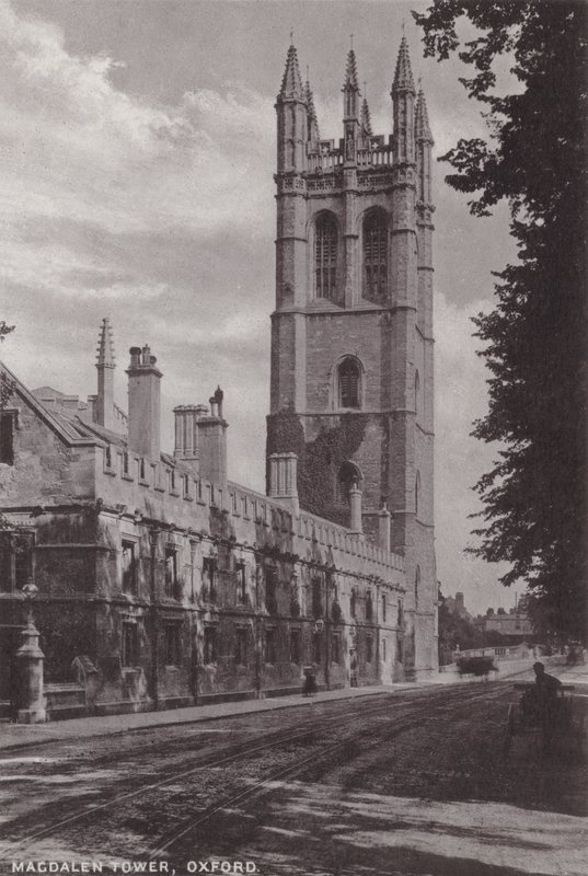 Magdalen Tower, Oxford by English Photographer