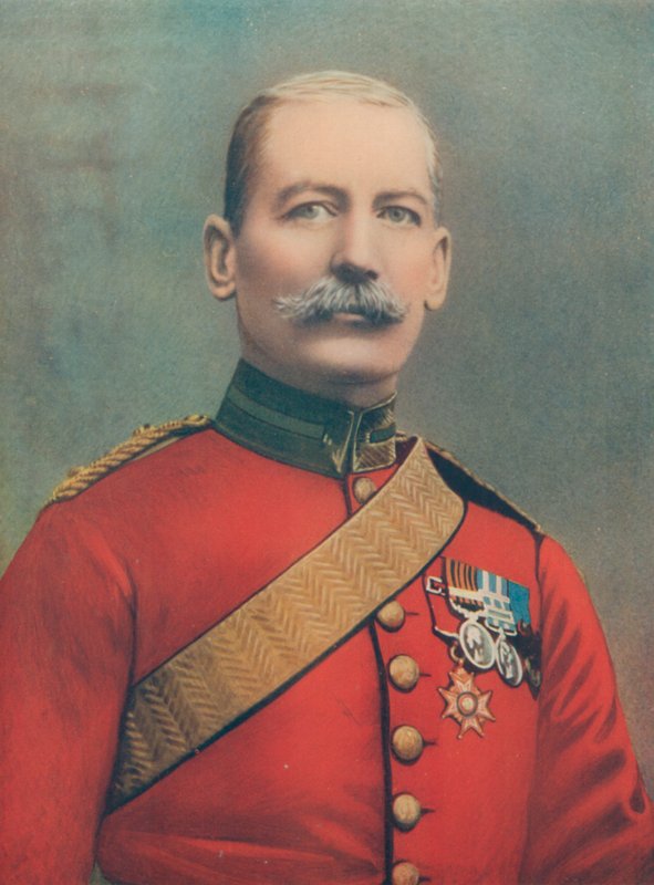 Major-General J. B. B. Dickson. Commanding Fourth Cavalry Brigade, South African Field Force by English Photographer