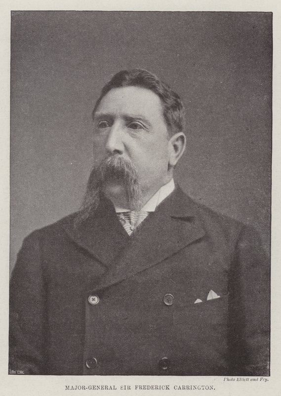 Major-General Sir Frederick Carrington by English Photographer
