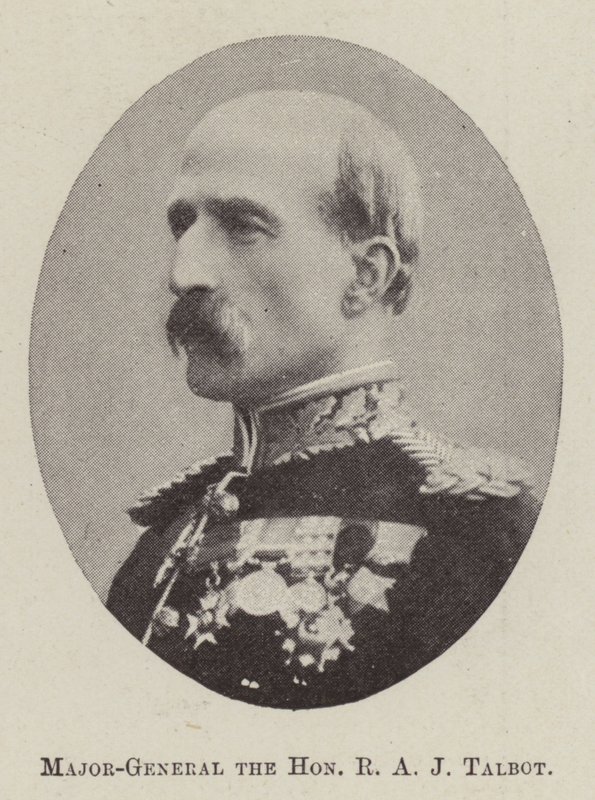 Major-General the Honourable R A J Talbot by English Photographer