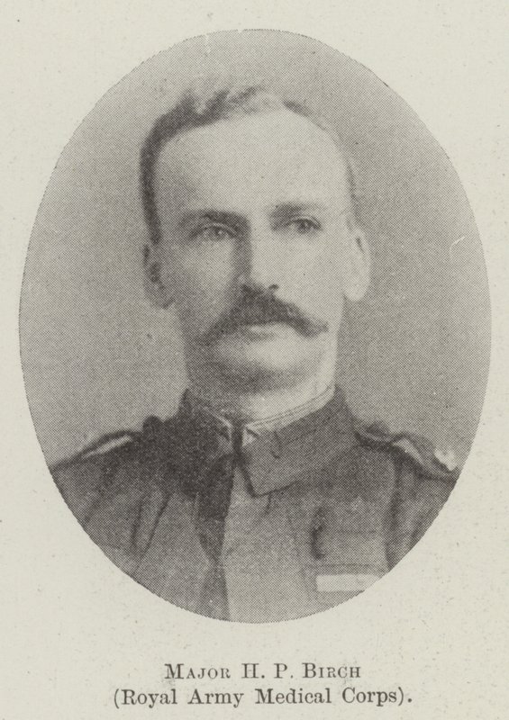 Major H P Birch, Royal Army Medical Corps by English Photographer