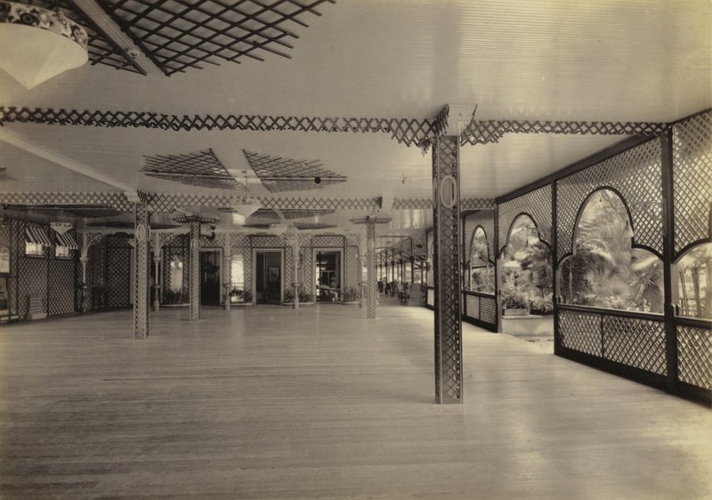 Marine Hotel, Ballroom, 1920 by English Photographer