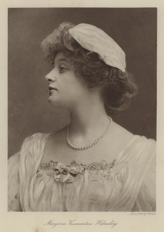 Marjorie Viscountess Helmsley by English Photographer